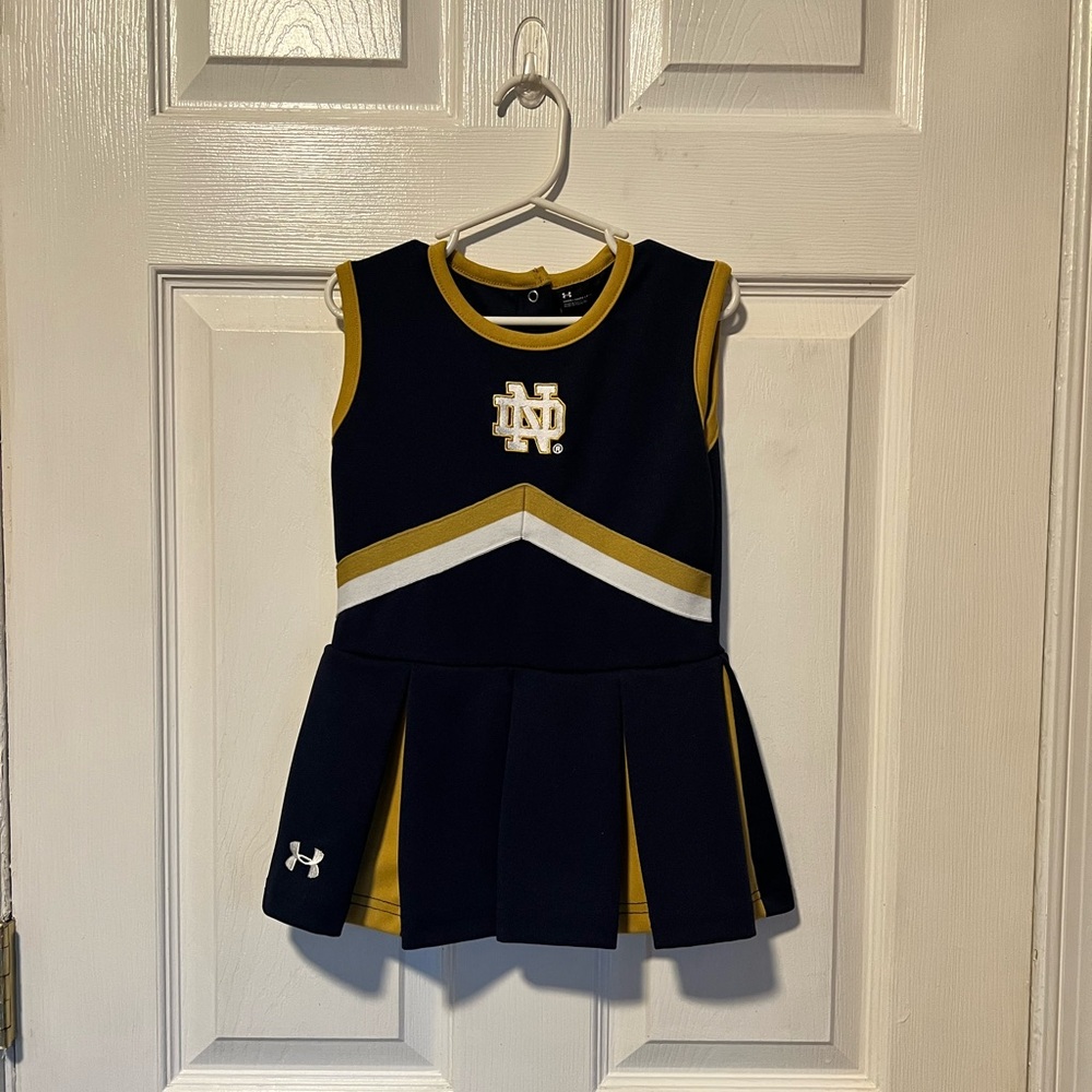 🆕UA Notre Dame Toddler Cheer Uniform
